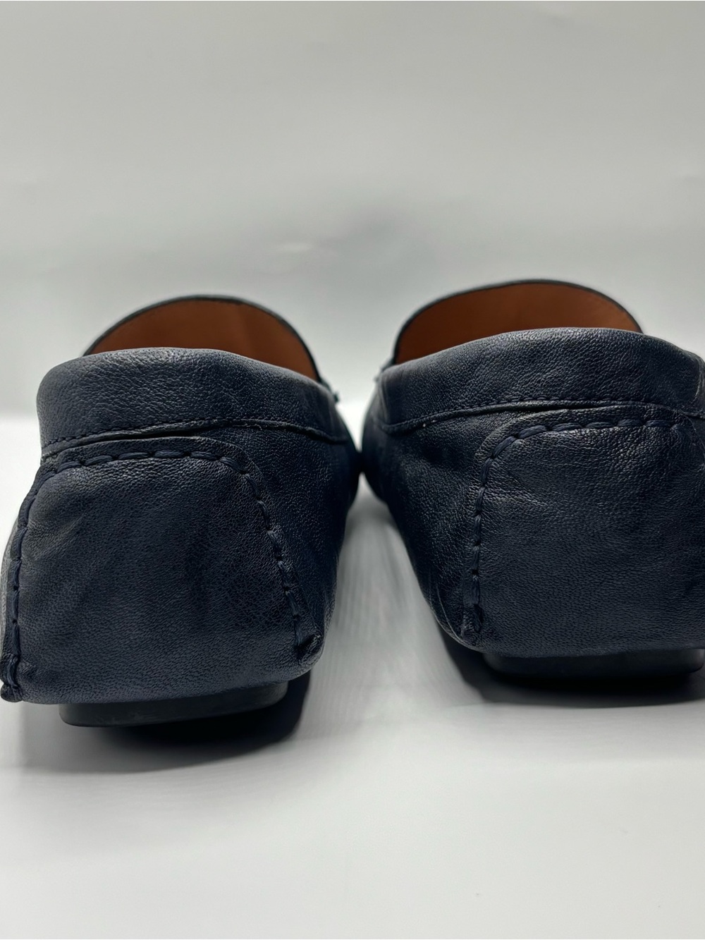Johnston & Murphy Maggie Navy Penny Loafer Flats Women’s 9M - Picture 4 of 10